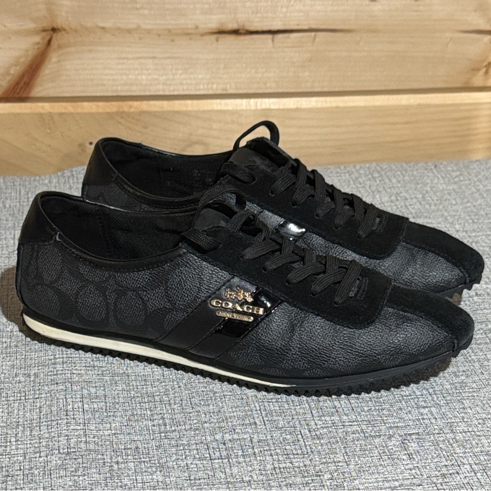 Coach Black and Gray Women's Sneakers